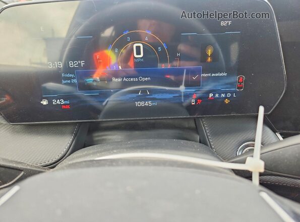 3GNAXHEG8TL247463 2026 CHEVROLET EQUINOX White Instrument cluster view
