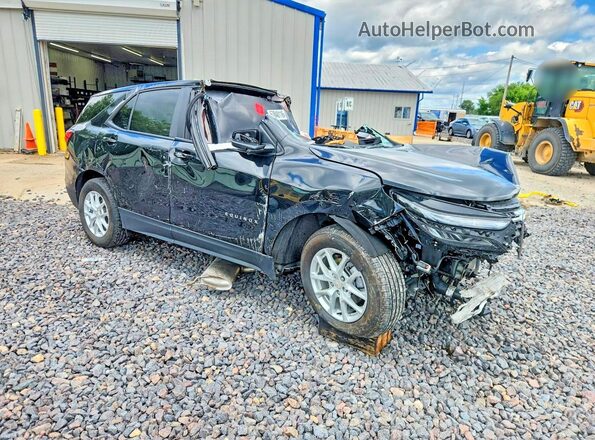 3GNAXHEG9PL271437 2023 CHEVROLET EQUINOX Black Front right