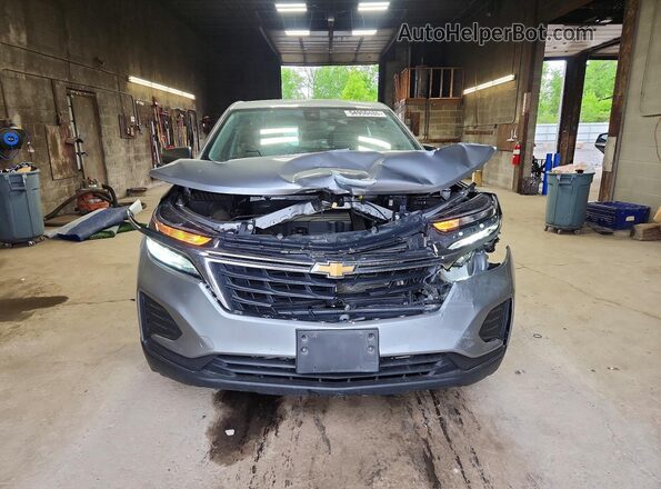 3GNAXHEG9RL203481 2024 CHEVROLET EQUINOX Silver Front view