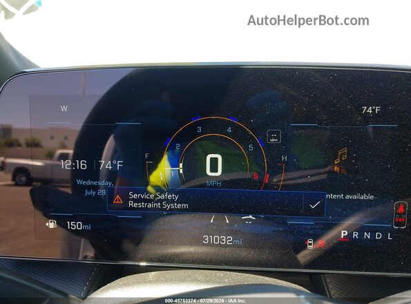 3GNAXHEG9SL228581 2025 CHEVROLET EQUINOX Белый Вид задних сидений