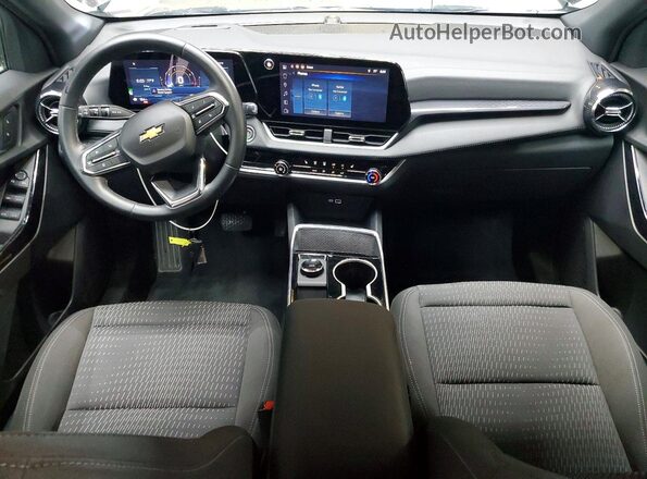 3GNAXHEG9TL274607 2026 CHEVROLET EQUINOX Black Вид панелі приладів