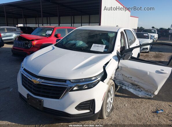 3GNAXHEGXPL231948 2023 CHEVROLET EQUINOX White Przód lewy