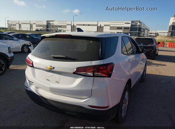 3GNAXHEGXPL231948 2023 CHEVROLET EQUINOX White Tył prawy