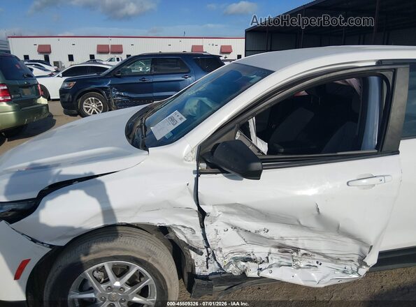 3GNAXHEGXPL231948 2023 CHEVROLET EQUINOX White Widok z przodu