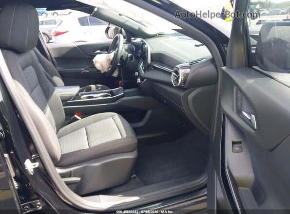 3GNAXHEGXSL104772 2025 CHEVROLET EQUINOX Black Widok wnętrza z przodu