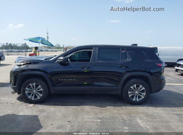 3GNAXHEGXSL104772 2025 CHEVROLET EQUINOX Black Widok wnętrza 360 stopni