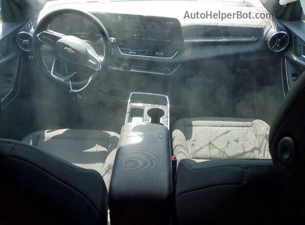 3GNAXHEGXSL184252 2025 CHEVROLET EQUINOX Green Вид панелі приладів