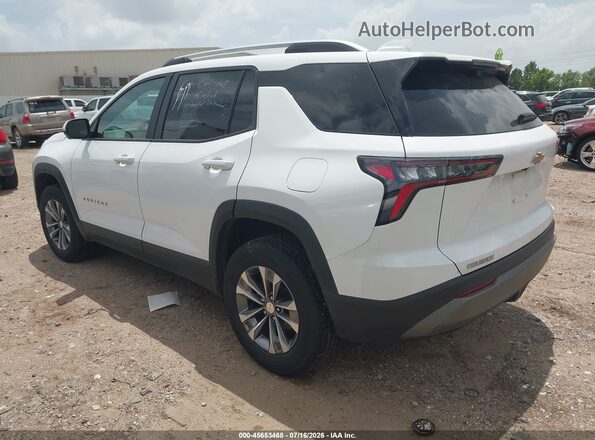 3GNAXHEGXSL223843 2025 CHEVROLET EQUINOX White Задня ліва чверть