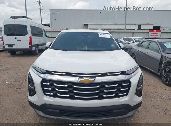 3GNAXHEGXSL223843 2025 CHEVROLET EQUINOX White Вид спереду