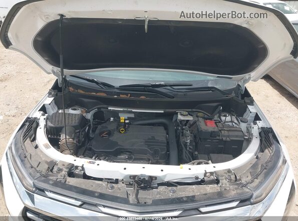 3GNAXHEGXSL223843 2025 CHEVROLET EQUINOX White Вид ззаду