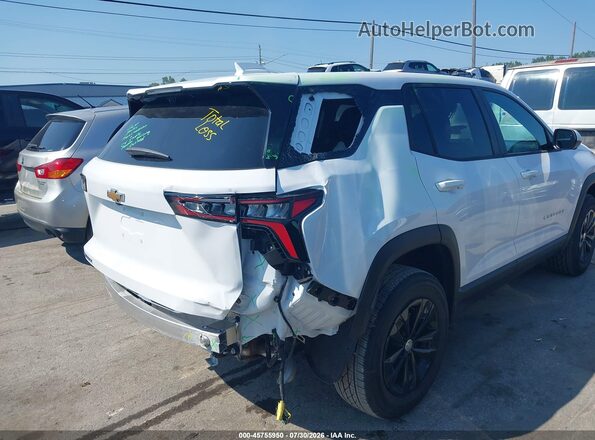 3GNAXHEGXTL459989 2026 CHEVROLET EQUINOX White Trasero derecho