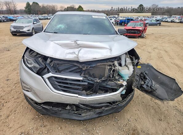 3GNAXHEV0LS580356 2020 CHEVROLET EQUINOX Серебряный Вид спереди