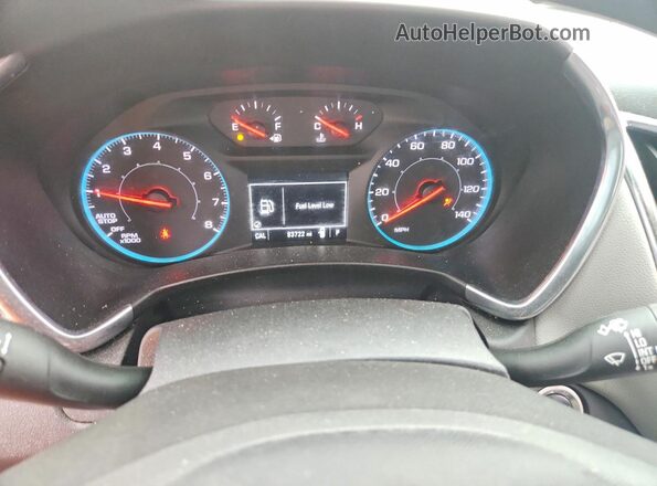 3GNAXHEV0LS580356 2020 CHEVROLET EQUINOX Серебряный Вид щитка приборов