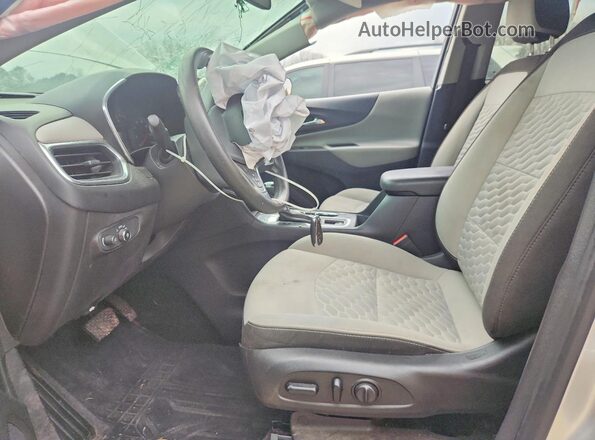 3GNAXHEV0LS580356 2020 CHEVROLET EQUINOX Серебряный Вид салона спереди