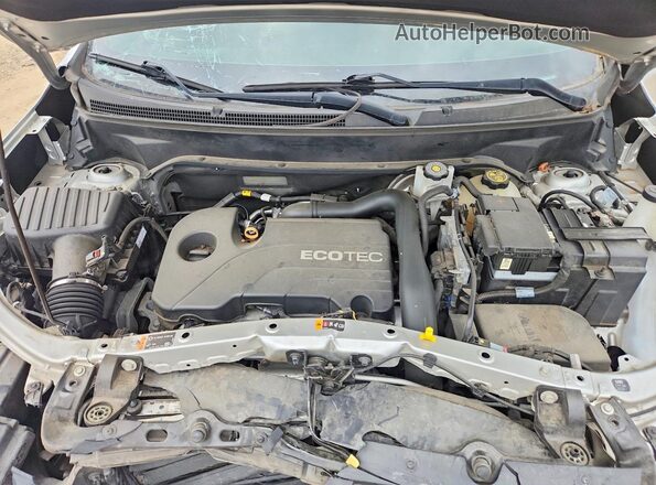 3GNAXHEV0LS580356 2020 CHEVROLET EQUINOX Серебряный Вид подкапотного пространства