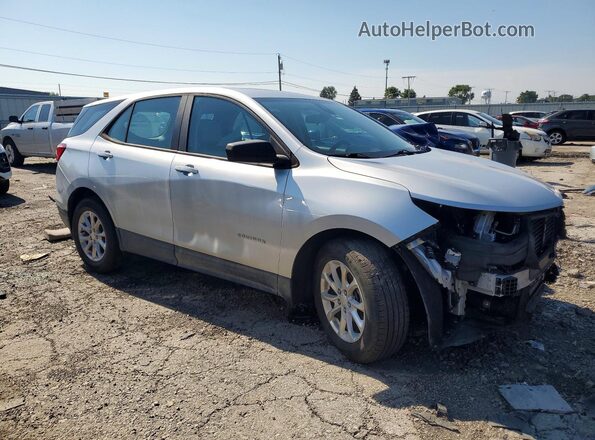 3GNAXHEV0LS654004 2020 CHEVROLET EQUINOX Silver Передня права чверть