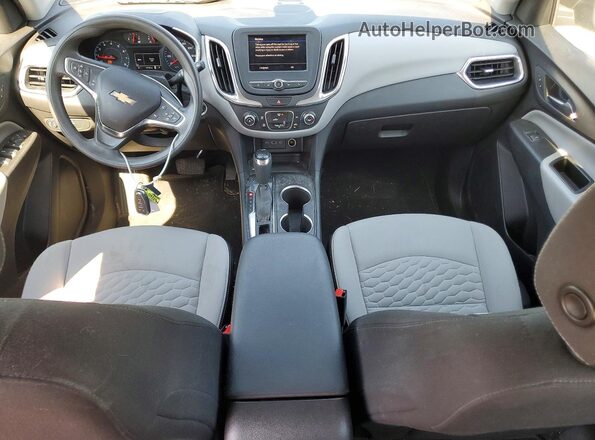 3GNAXHEV0LS654004 2020 CHEVROLET EQUINOX Silver Вид панелі приладів