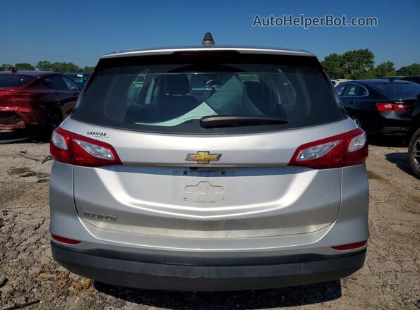 3GNAXHEV0LS654004 2020 CHEVROLET EQUINOX Silver Вид ззаду