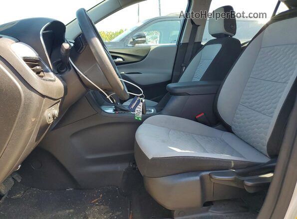 3GNAXHEV0LS654004 2020 CHEVROLET EQUINOX Silver Вид салону спереду