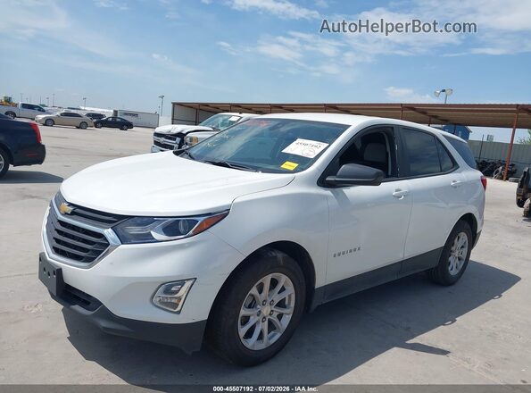 3GNAXHEV0MS170464 2021 CHEVROLET EQUINOX White Передня ліва чверть