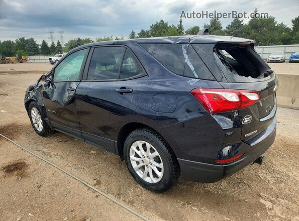 3GNAXHEV1LS603983 2020 CHEVROLET EQUINOX Blue Tył lewy