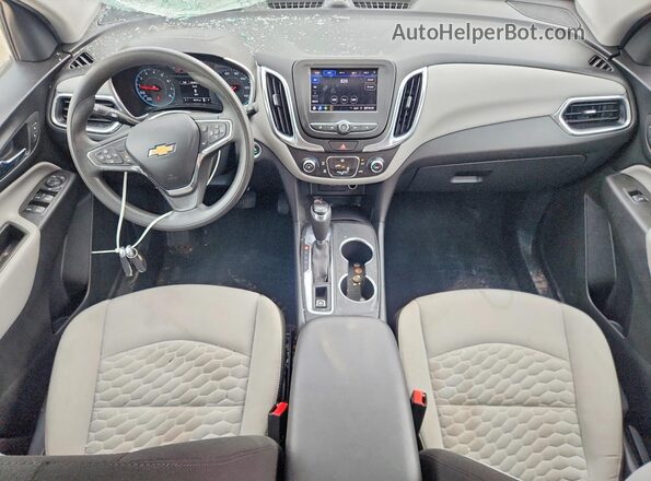 3GNAXHEV1LS603983 2020 CHEVROLET EQUINOX Blue Widok deski rozdzielczej