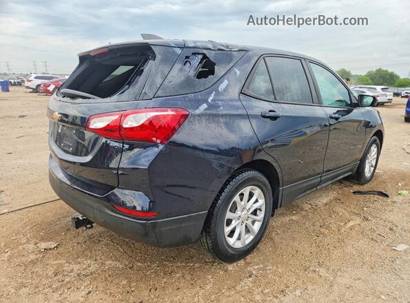3GNAXHEV1LS603983 2020 CHEVROLET EQUINOX Blue Tył prawy
