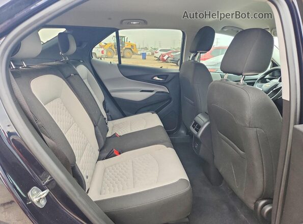 3GNAXHEV1LS603983 2020 CHEVROLET EQUINOX Blue Widok tylnych siedzeń