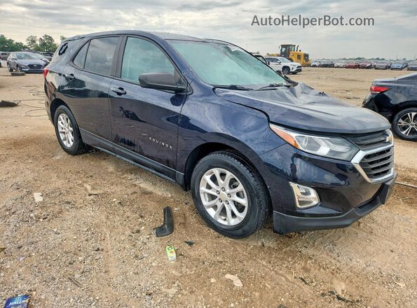 3GNAXHEV1LS603983 2020 CHEVROLET EQUINOX Blue Przód prawy