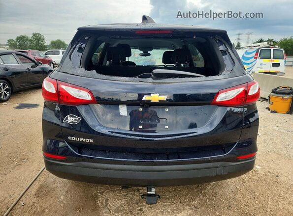 3GNAXHEV1LS603983 2020 CHEVROLET EQUINOX Blue Widok z tyłu