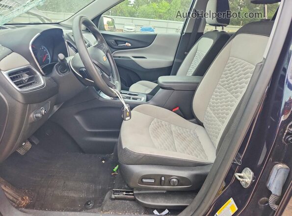 3GNAXHEV1LS603983 2020 CHEVROLET EQUINOX Blue Widok wnętrza z przodu