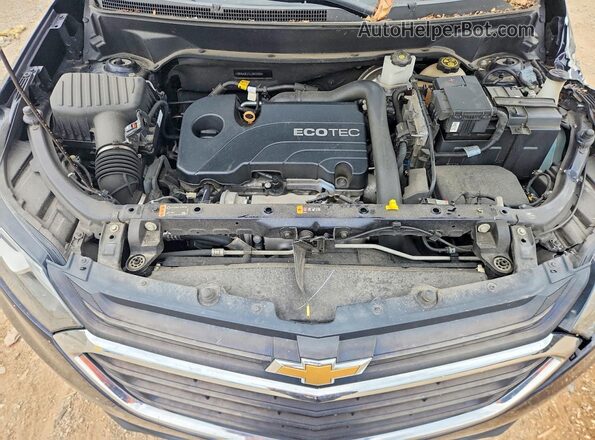 3GNAXHEV1LS603983 2020 CHEVROLET EQUINOX Blue Widok wnętrza z tyłu