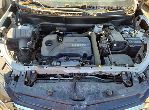 3GNAXHEV1LS738445 2020 CHEVROLET EQUINOX Silver უკანა სალონის ხედი