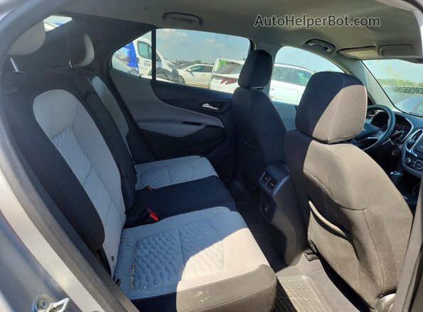 3GNAXHEV1LS738445 2020 CHEVROLET EQUINOX Silver უკანა სავარძლების ხედი