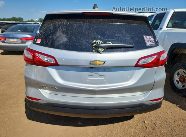 3GNAXHEV1LS738445 2020 CHEVROLET EQUINOX Silver უკანა ხედი