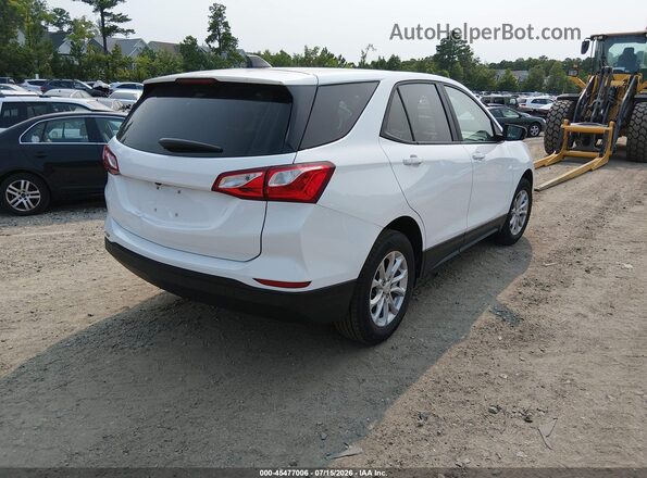3GNAXHEV1MS133438 2021 CHEVROLET EQUINOX White უკანა მარჯვენა