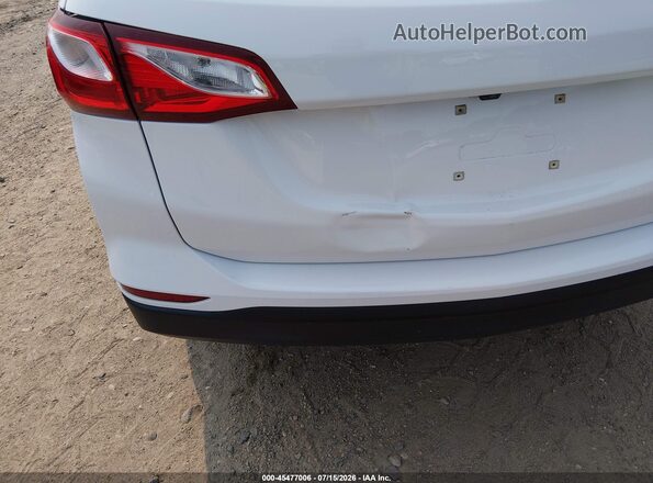 3GNAXHEV1MS133438 2021 CHEVROLET EQUINOX White წინა ხედი