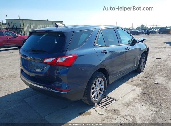 3GNAXHEV2JS513285 2018 CHEVROLET EQUINOX Синий Задняя правая четверть