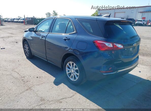 3GNAXHEV2JS513285 2018 CHEVROLET EQUINOX Синий Задняя левая четверть