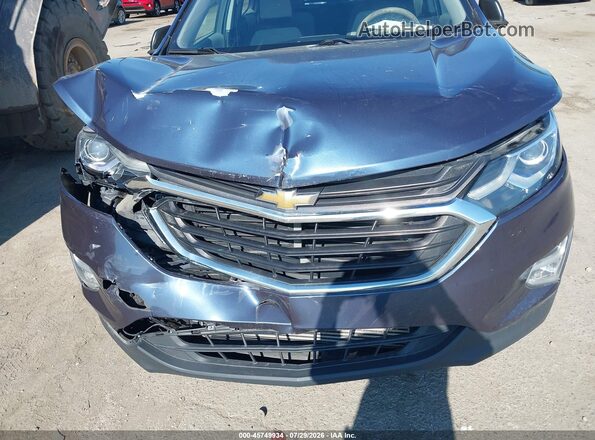 3GNAXHEV2JS513285 2018 CHEVROLET EQUINOX Синий Вид спереди