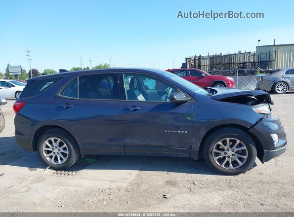 3GNAXHEV2JS513285 2018 CHEVROLET EQUINOX Синий Вид задней части салона