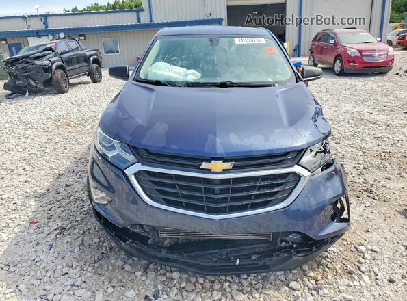 3GNAXHEV2KL255829 2019 CHEVROLET EQUINOX Blue Вид спереду