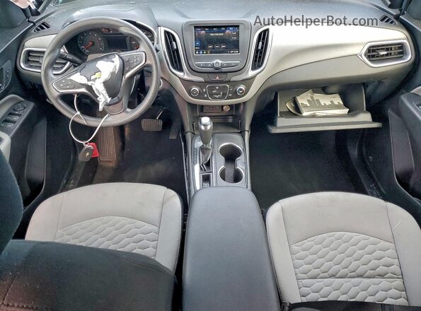 3GNAXHEV2KL361536 2019 CHEVROLET EQUINOX Черный Вид панели приборов