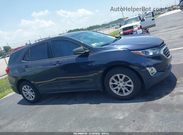 3GNAXHEV2KS548877 2019 CHEVROLET EQUINOX Blue Widok wnętrza z tyłu