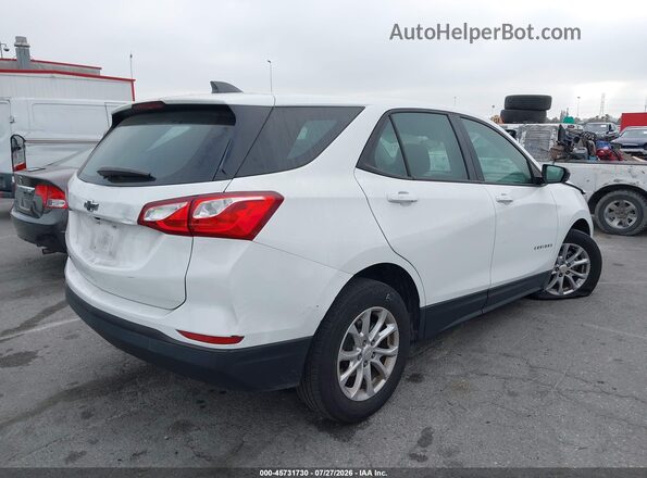 3GNAXHEV2KS610262 2019 CHEVROLET EQUINOX White Trasero derecho