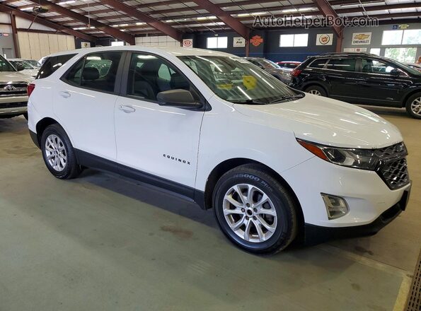 3GNAXHEV2LS543535 2020 CHEVROLET EQUINOX White Передня права чверть