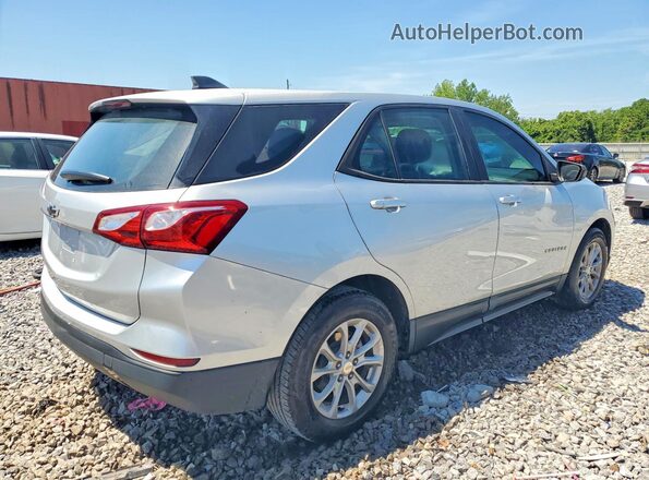 3GNAXHEV2MS139698 2021 CHEVROLET EQUINOX Silver Задня права чверть