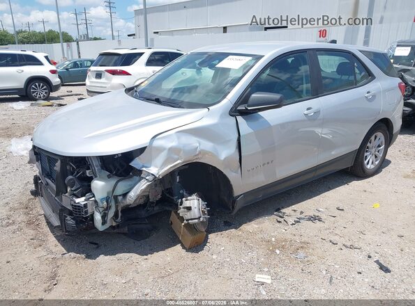 3GNAXHEV2MS151804 2021 CHEVROLET EQUINOX Silver Front left