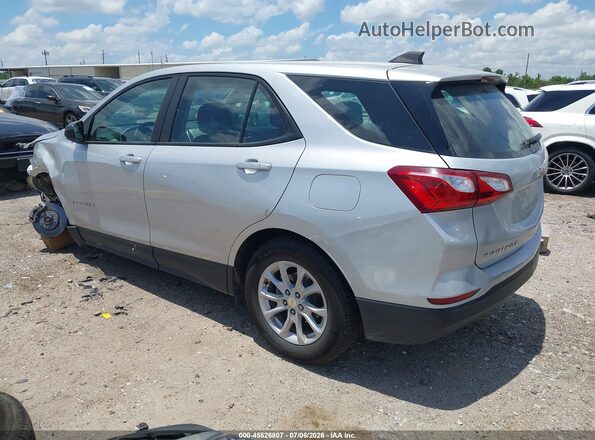 3GNAXHEV2MS151804 2021 CHEVROLET EQUINOX Silver Rear left