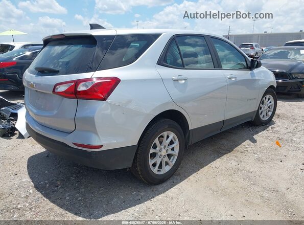 3GNAXHEV2MS151804 2021 CHEVROLET EQUINOX Silver Rear right